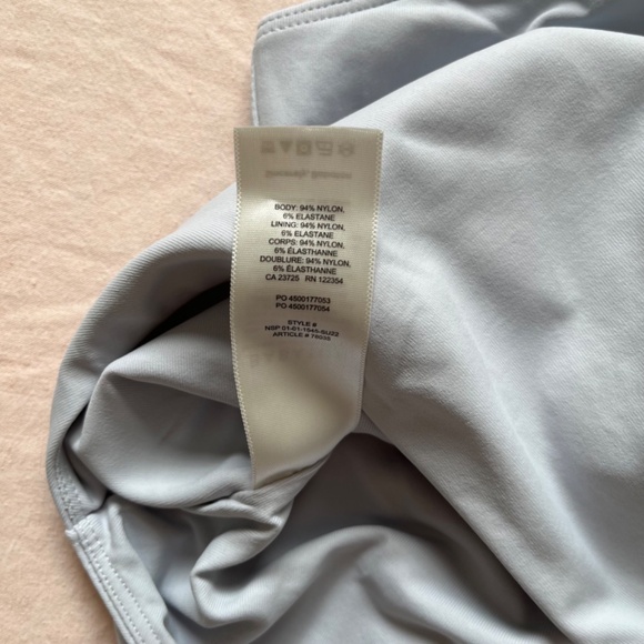 Aritzia Babaton⎜CONTOUR 90'S BODYSUIT⎜CEMENT BLUE - Picture 14 of 15